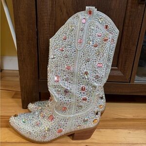 Bedazzled High Boots Taylor Swift Style Era’s Tour